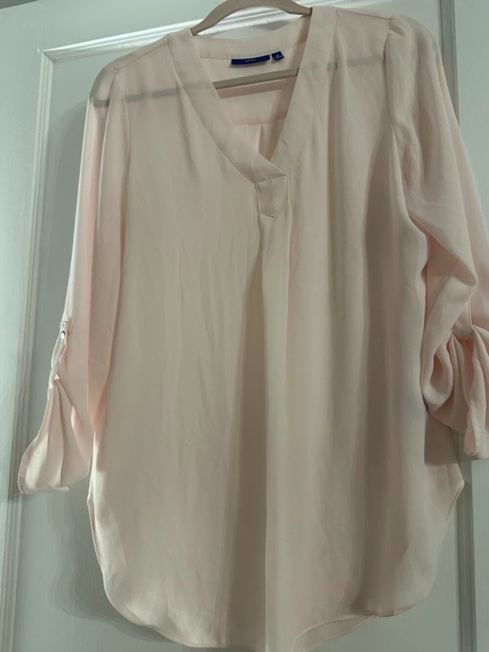 Kohl's Apt 9 Blush Pink Blouse - Medium, Like New